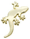 Ansteckpin "Gecko gold"